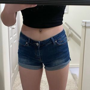 Jean shorts